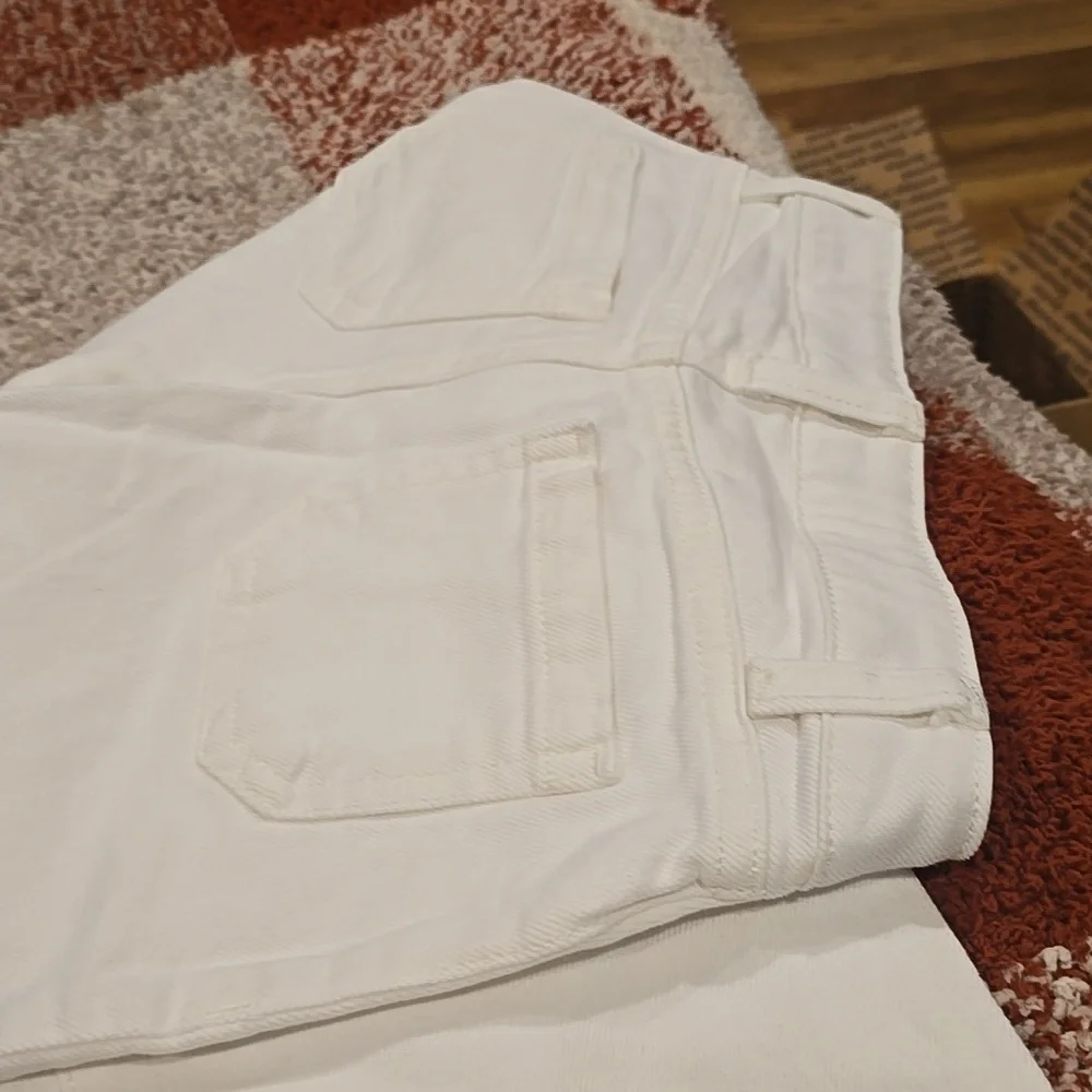 ❤️10/$13 New Cat & Jack White Wide-Leg Pants Jeans
